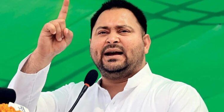 Tejashwi Yadav Targets Nitish and Modi, Lists 10 Questions for Voters