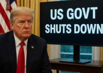 US Government Faces First Shutdown Since 2019 Amid Bitter Healthcare Funding Standoff