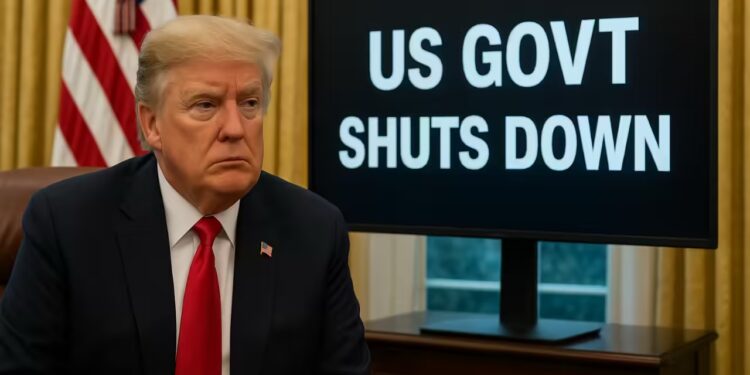US Government Faces First Shutdown Since 2019 Amid Bitter Healthcare Funding Standoff