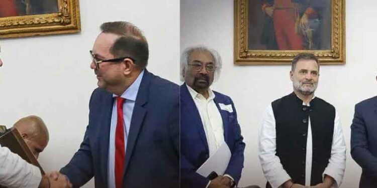 Rahul Gandhi Warns of Threat to Indian Democracy at EIA University, Meets Colombian Senate President