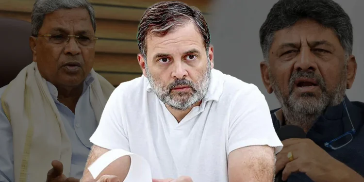 Leadership Uncertainty Intensifies in Karnataka as Rahul Gandhi Texts Shivakumar to “Wait”