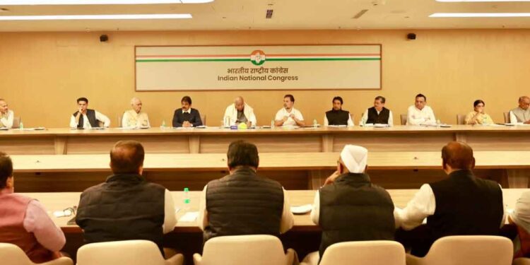 Congress Links “Vote Theft” To SIR Process, Holds Review Meeting After Bihar Defeat