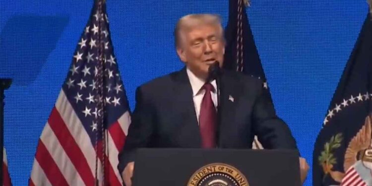 Trump Hails “Golden Age of America”, Claims US Has Strongest Economy Globally