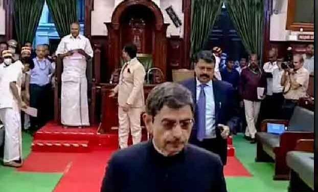 Governor Walks Out of Tamil Nadu Assembly Session Alleging Disrespect to National Anthem