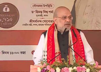 Shah Slams Rahul Over Gamusa Row, Vows to Expel Infiltrators from Assam