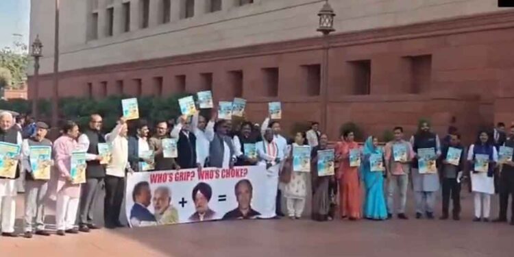 Opposition Protests Demand Hardeep Puri’s Resignation, Lok Sabha Adjourned Till March 9