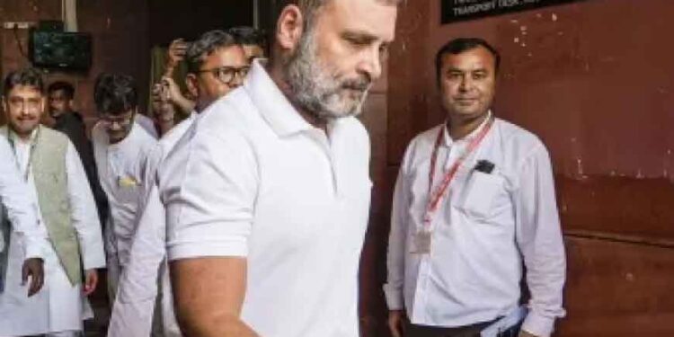 Rahul Gandhi Appears in Sultanpur Court, Calls Amit Shah Remark Case ‘Politically Motivated’