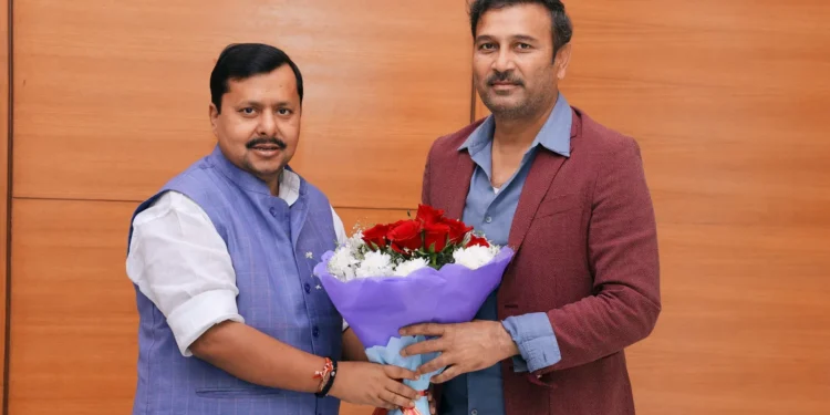 Sudesh Mahto Meets BJP President Nitin Nabin, Discusses Strengthening NDA in Jharkhand