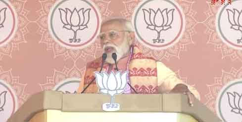 Modi Predicts NDA Hat-Trick in Assam, Targets Congress Over Appeasement Politics