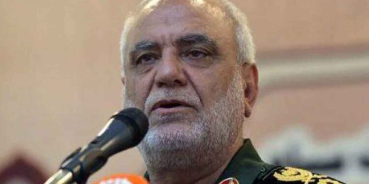 IRGC Intelligence Chief Majid Khademi Killed in Israeli Airstrike