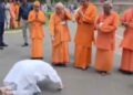 Bengal CM Suvendu Adhikari Visits Belur Math, Seeks Blessings From Saints