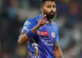 BCCI Fines Hardik Pandya for Knocking Over Stumps in Anger During KKR vs MI Match