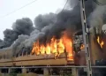 Fire Breaks Out in Sasaram-Patna Fast Passenger Train Coach, Panic at Station