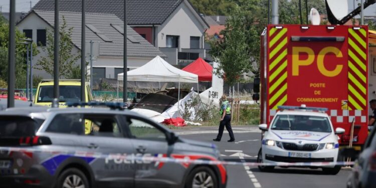 Skydiving School Plane Crashes in France Killing All 11 on Board, Interior Minister Heads to Scene