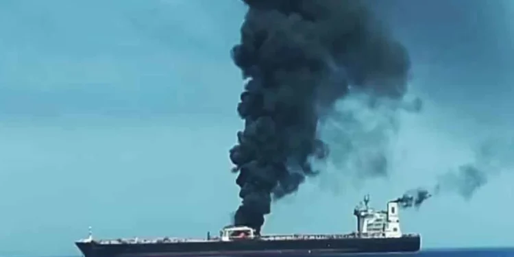 Indian Ship MT Jalveer Attacked Near Oman Coast, Third Strike on Indian Vessels in Three Days