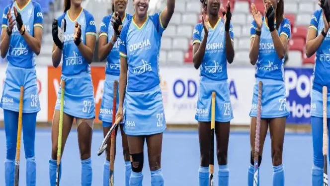 India Beat Uruguay 3-2 to Reach Semis, Top Pool A at Women’s Hockey Nations Cup