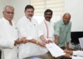 JMM’s Baidyanath Ram, Congress’s Pranav Jha and Independent Parimal Nathwani File Nominations for Rajya Sabha