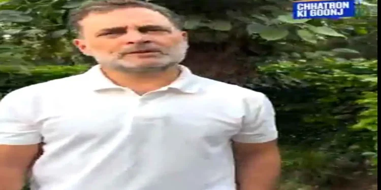 Rahul Gandhi Invites Women to Share Experiences at ‘Chhatron Ki Goonj’ Event in Pune