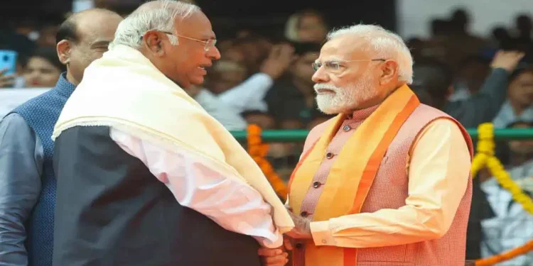 Kharge Writes to PM Modi, Demands All-Party Meeting on Delimitation