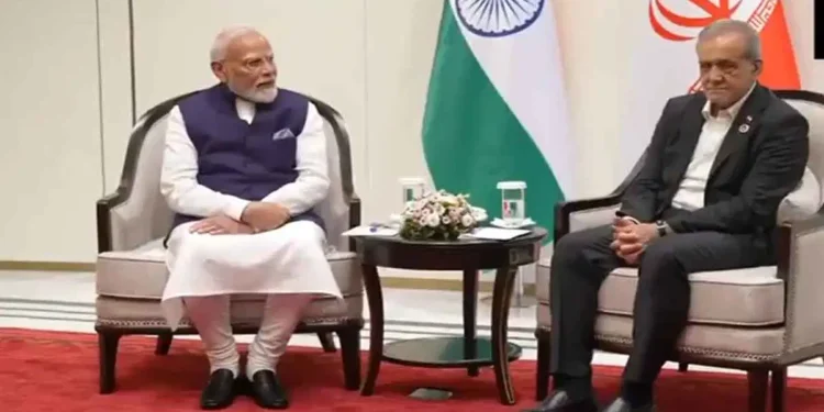 PM Modi Meets Iranian President Masoud Pezeshkian, Other Leaders in Bishkek