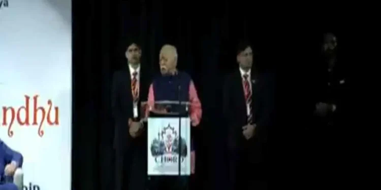 Mohan Bhagwat in Toronto: ‘If Hindus Awaken, the World Will Awaken’
