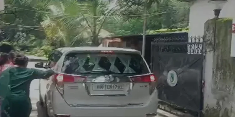 Former JPSC Member Ajita Bhattacharya Arrives at CID Office for Questioning