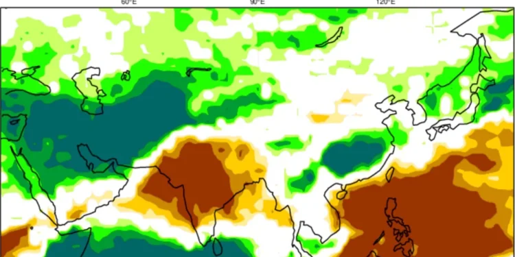 ECMWF Forecasts Above-Normal Northeast Monsoon Rainfall for South India