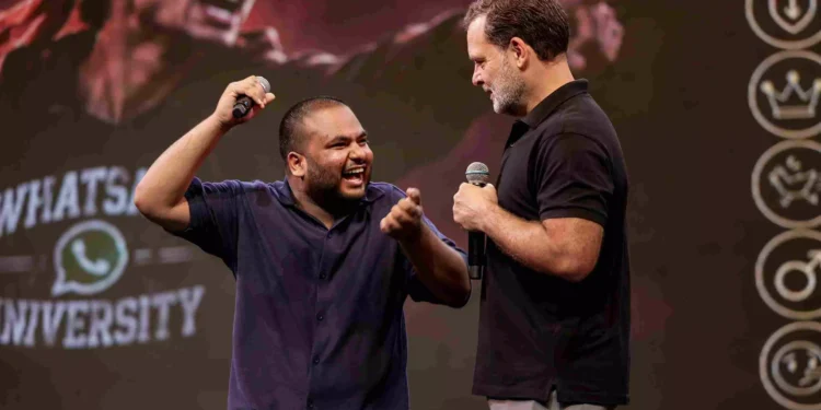 BJP Slams Congress Over Comedian’s Mimicry of PM Modi at Rahul Gandhi Event