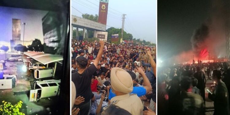 LPU Students Vandalise Campus, Block Highway Over Unverified Rape Claim