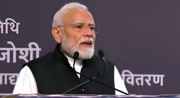 PM Modi Revives ‘Dimagi Naxal’ Jibe at SRCC Centenary, Targets Opposition Amid Youth Address