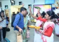 Ranchi Airport Launches Passenger Service and Cleanliness Drive with Kadsa Folk Dance and Vande Mataram